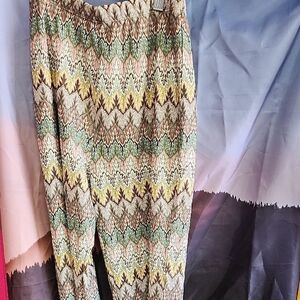 Forever 21 Multicolor Patterned Pants